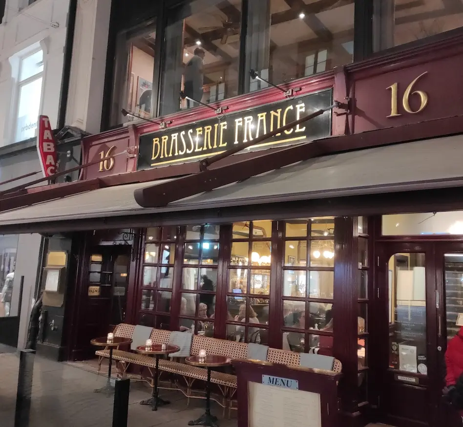 La brasserie France à Oslo