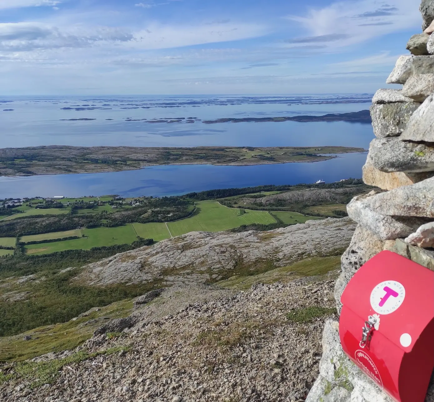 Panorama depuis le Grønnlihumpen