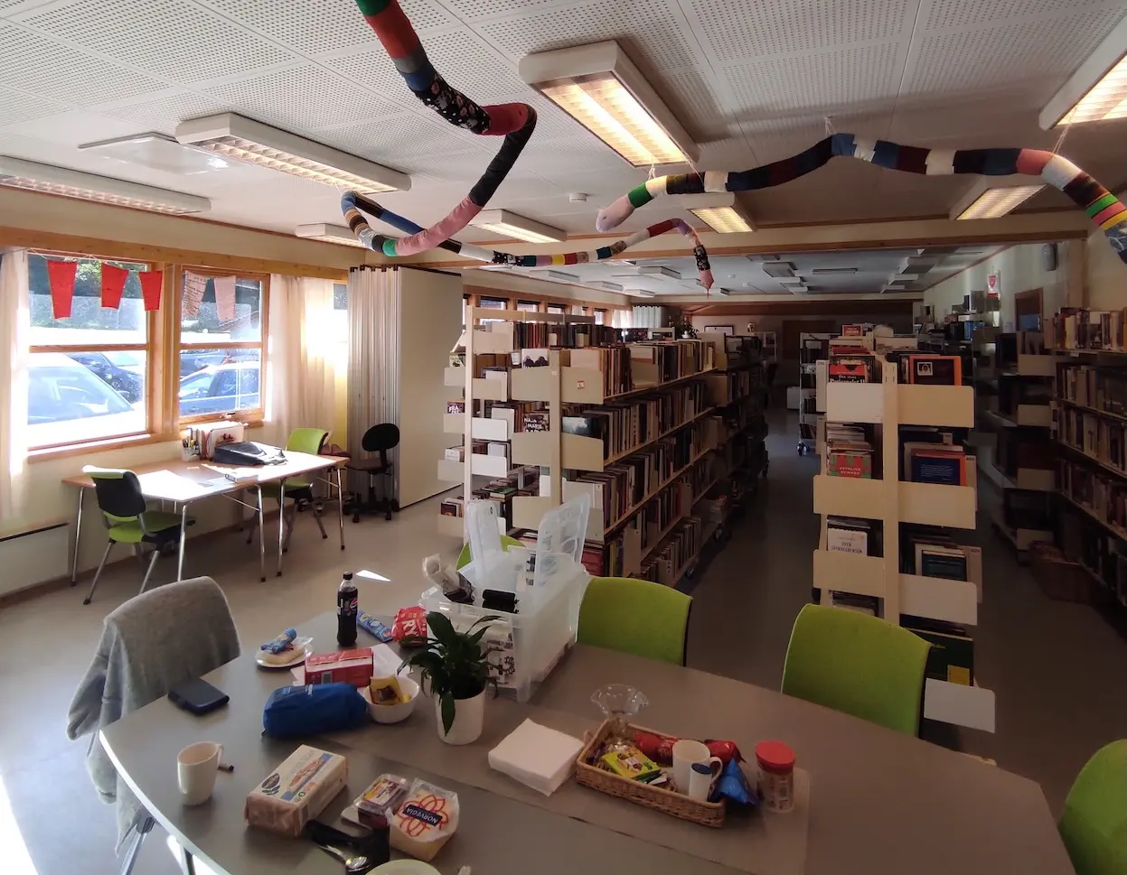 Les locaux du Frivilligsentral de la commune de Vevelstad